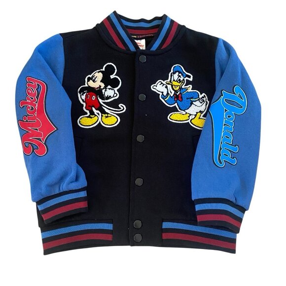 Disney Mickey & Donald Toddler Bomber Jacket 4T New - Picture 6 of 7